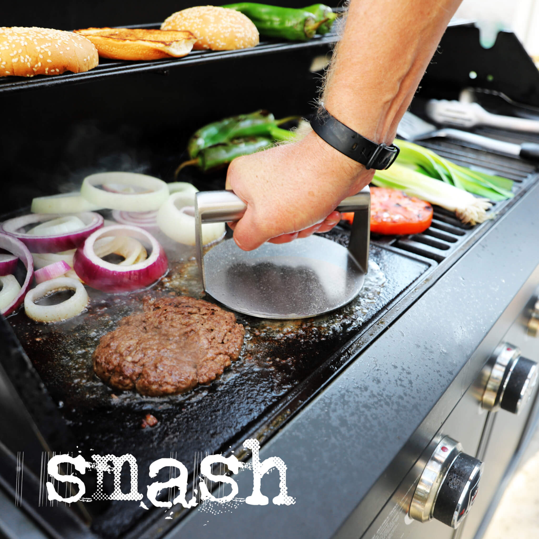 HOT OFF THE GRILL- LET’S MAKE SMASH BURGERS!